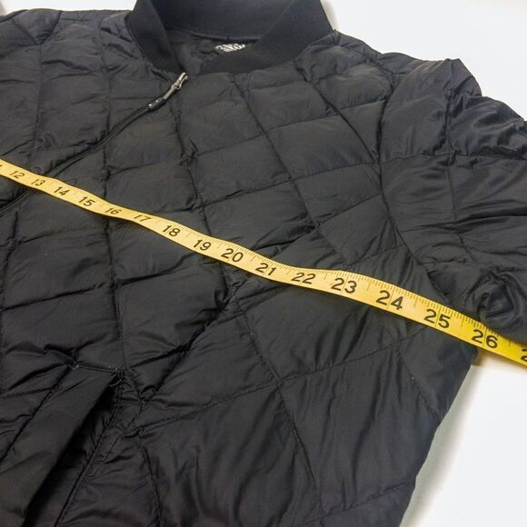 Women’s Black Ultra-Light Down-Filled Puffer Jacket Sz 1X - Picture 9 of 11